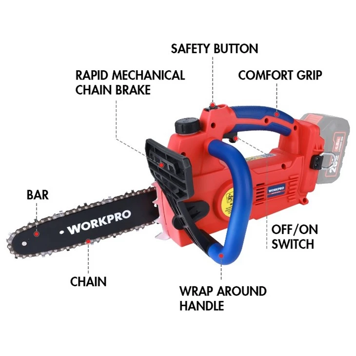 20V 10inch Brushless Chain Saw