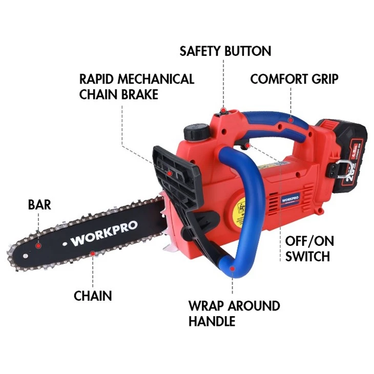 20V 10inch Brushless Chain Saw