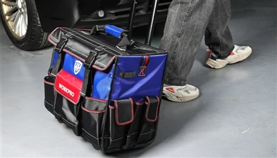 กระเป๋าเครื่องมือแบบกลิ้งสำหรับงานหนัก WORKPRO 450 มม.: สุดยอดโซลูชันการจัดเก...