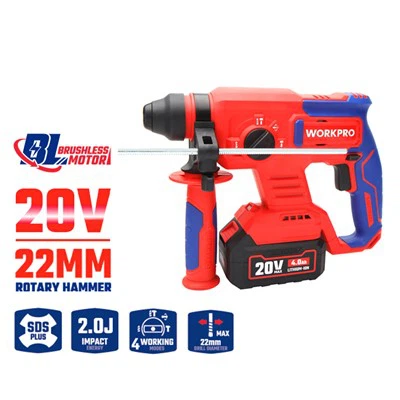 สว่านโรตารี่ไร้แปรงถ่าน 20V