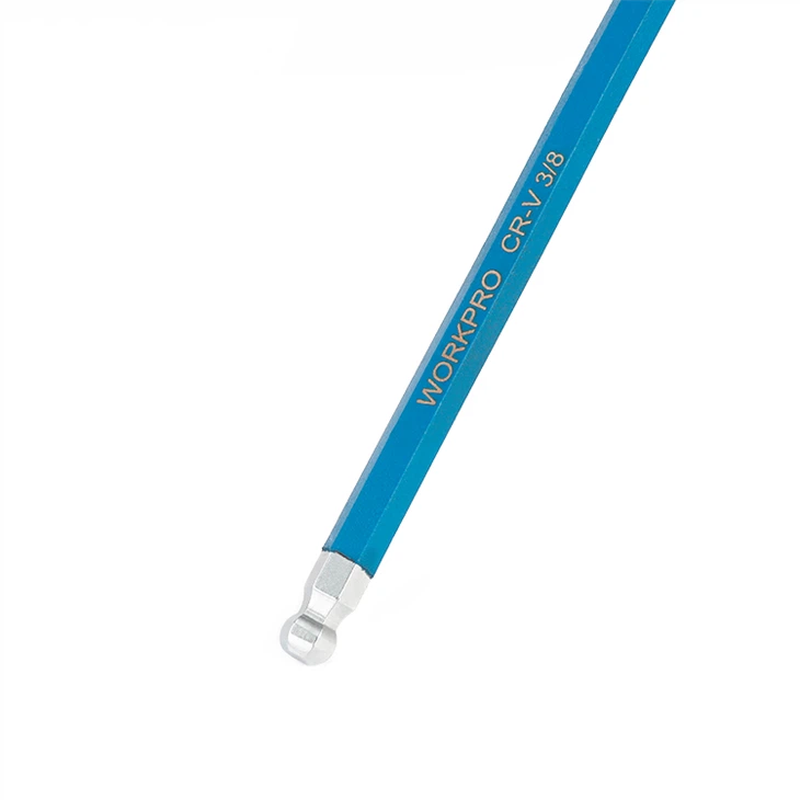 9PC LONG ARM BALL POINT HEX KEY SET(METRIC)