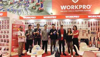 เครื่องมือฮาร์ดแวร์ WORKPRO โดดเด่นที่งาน IndoBuildTech Expo 2024