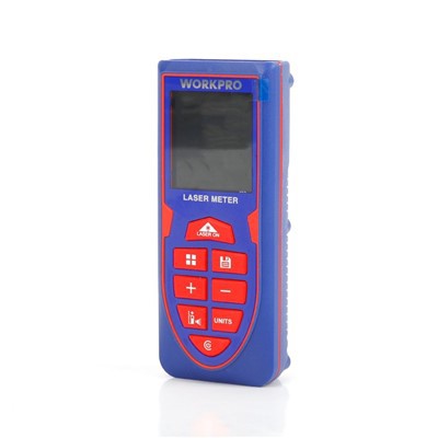 เครื่องวัดระยะด้วยเลเซอร์ 50M เลเซอร์สีเขียวและกระเป๋า